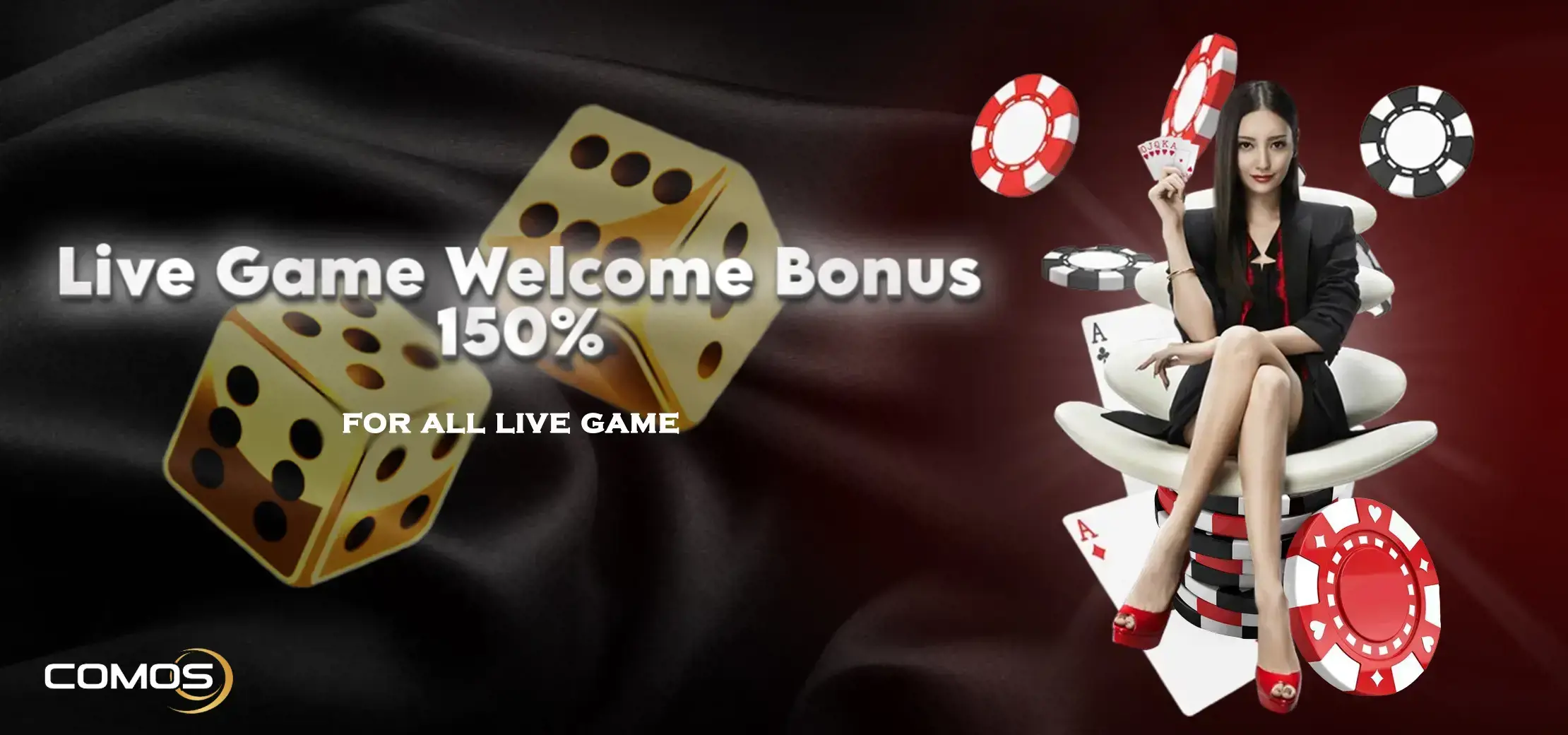 Welcome Bonus Live Game 150% ( 2026 )