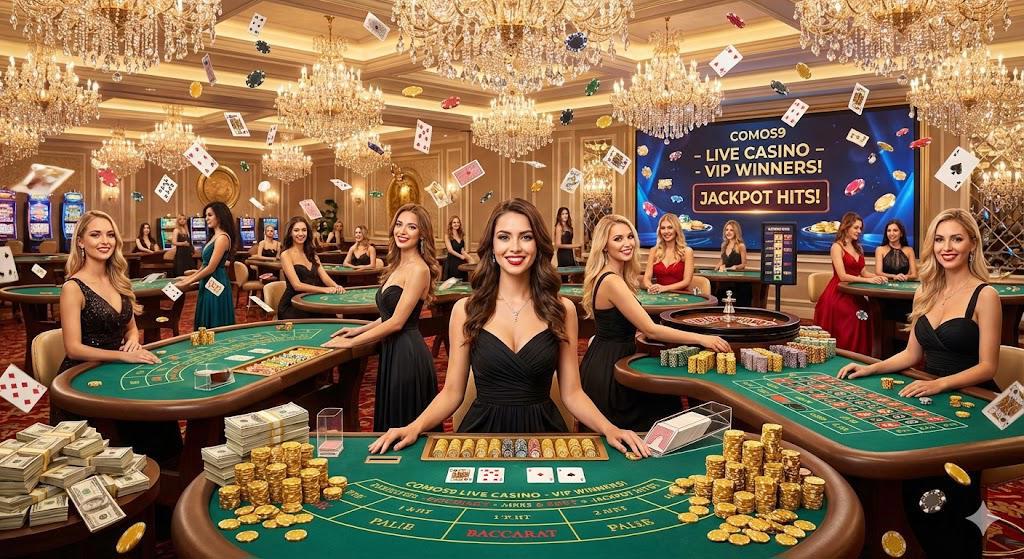 Cara Menang Live Casino di Comos9: Strategi Baccarat & Roulette 2026